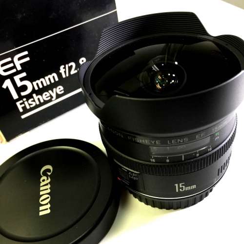 退出攝影，平賣：Canon EF 15mm f/2.8 Fisheye
