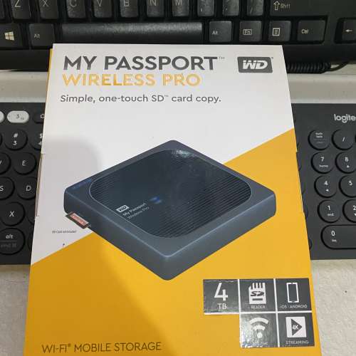 WD My passport wireless Pro 4 TB