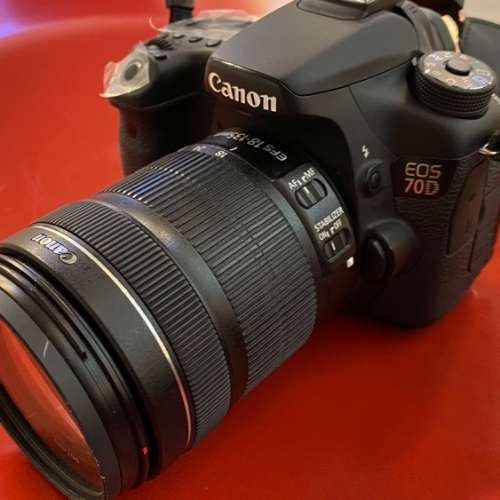 Canon 70D 連18-135mm IS STM鏡