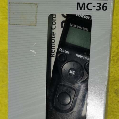 Nikon MC-36 Remote Cord 適用機型： D5、D4、D3、D810、D800E、D750 數碼；F6、F5...