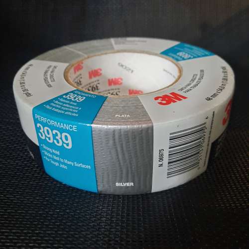 3M 3939 Duct Tape, Silver