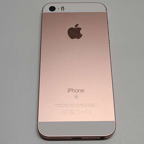 iPhone SE 第一代 16g 玫瑰金 完美無花 電池91 1st gen 3550