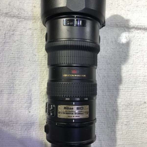 Nikon 70-200mm F2.8 VR LB5
