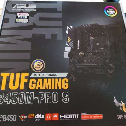 Asus tuf gaming b450 m pro-s