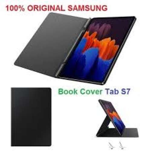 原廠 三星 Samsung tab s7+ plus Wifi 5G book cover （黑色）