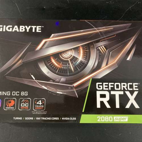Gigabyte GeForce RTX 2080 Super Windforce OC 8G ( RTX2080S )