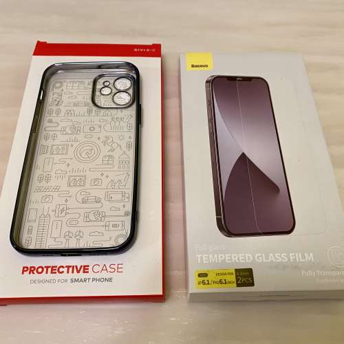 iPhone12 Pro海藍色保護殼+2塊鋼化膜