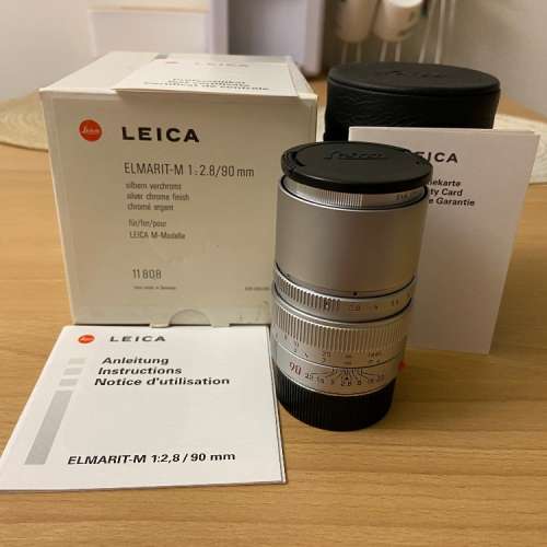 Leica Elmarit-M 90 silver 11808