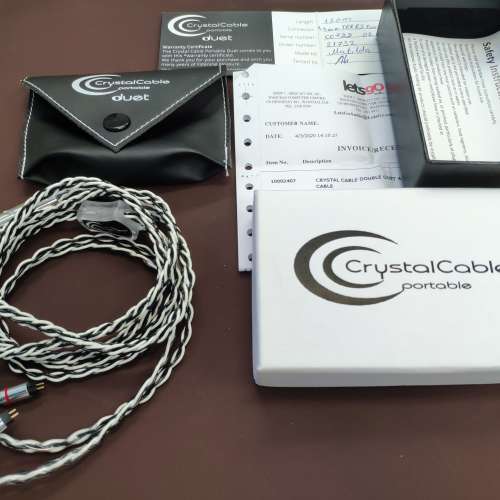 CCDD Crystal Cable Double Duet 2 pin 古河4.4