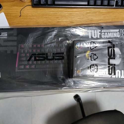 ASUS TUF Gaming K1 鍵盤 +  M3 滑鼠