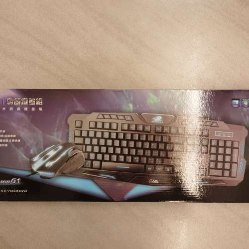 GTR Gaming Keyboard + Mouse