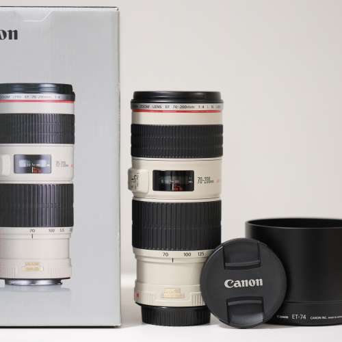 Canon EF 70-200mm f/4.0 L IS USM (99% new)