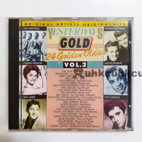 50-60'年代歐西流行曲【 Yesterdays Gold vol.2 】