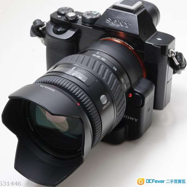 Minolta AF 24-85mm f/3.5-4.5 New 銳利色靚 散景正  玻璃變焦鏡皇 MTF分數比Canon...