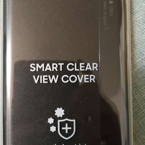 Samsung note 20 ultra Smart clear view cover case 黑色
