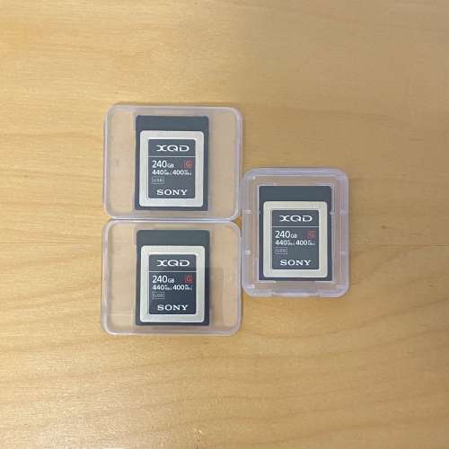 Sony 240GB G系列 XQD 記憶卡 (QD-G240F)