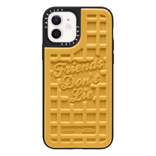 收購casetify 聯乘iphone 12 (Friends Don，t Lie Waffle Case)