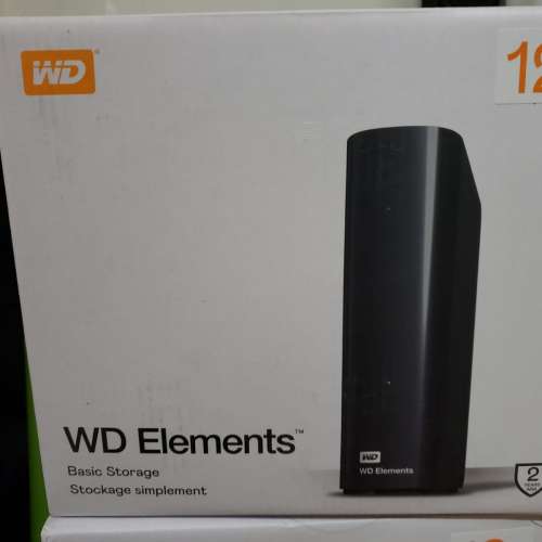 12TB Elements Desktop Hard Drive, USB 3.0