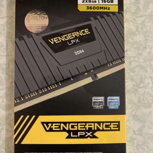 Corsair VENGEANCE LPX 16GB (2 x 8GB) DDR4 DRAM 3600MHz C18