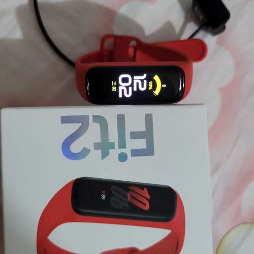 samsung fit2 fit 2 watch 行貨 九成半新 冇花痕 錶面完美 ( 交換 active fitbit mi