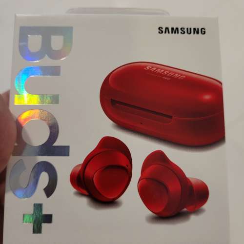 全新未開 Samsung Galaxy Buds+ 紅色
