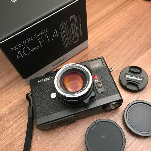 (Leica M Mount)  Voigtlander 40/1.4 sc 99%新 少有sc版 行價有盒，全套齊