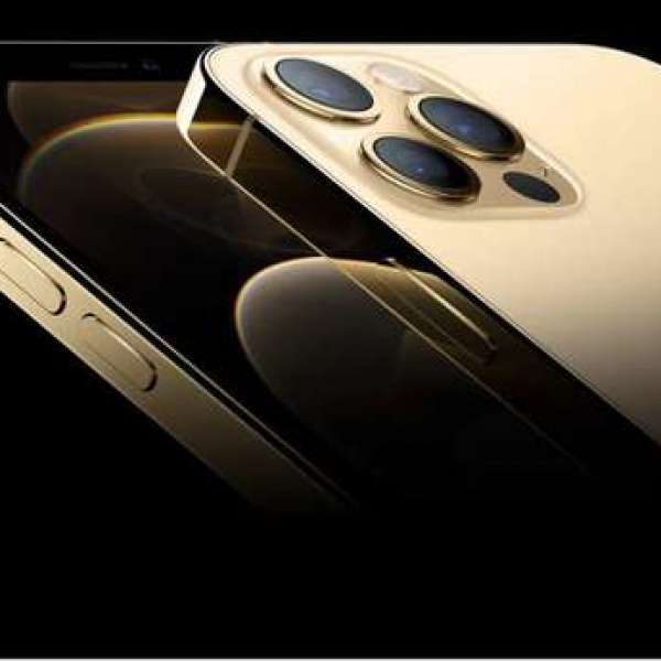 全新已開封未用過 香港行貨 Apple iPhone 12 Pro Max 512GB 金色 Gold Color 連 [出...