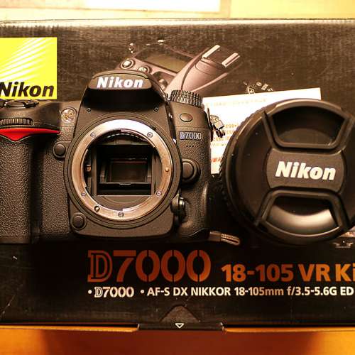 NIKON數碼相機D7000+18~105 VR KIT SET