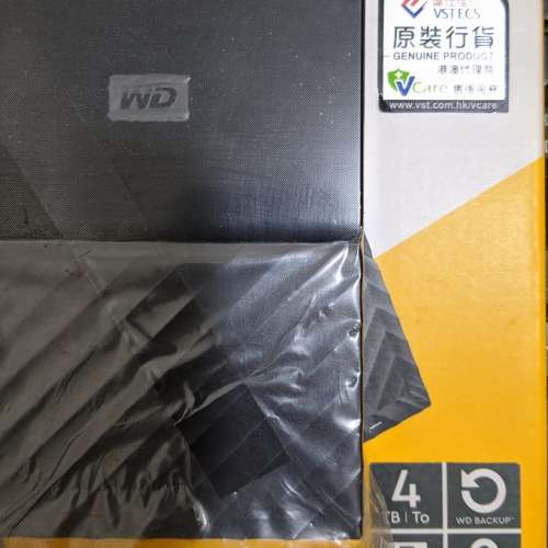 WD My Passport 2.5吋 4TB USB3 黑色