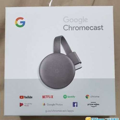 全新 Google Chromecast 第三代 行貨