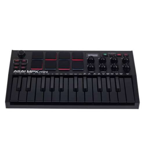 AKAI Professional MPK Mini MK3 Black 25key midi controller