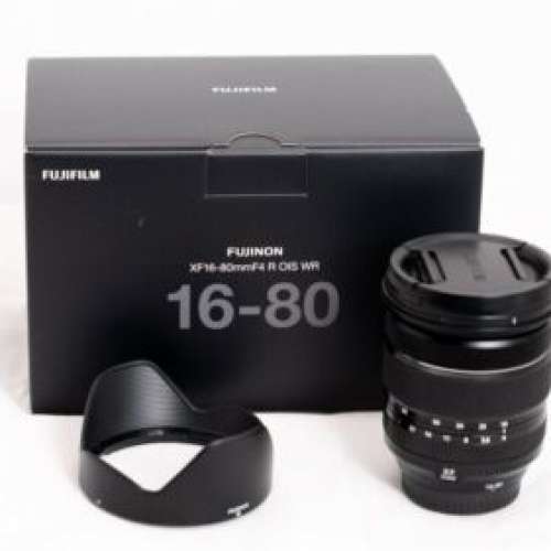 Fujifilm FUJINON XF 16-80mm f/4 R OIS WR 幾日鏡行貨未登記 99.9%新極新一星期未...