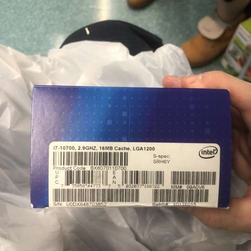 i7-10700 cpu 全新 有保養