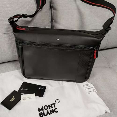 全新MONTBLANC Leather Messenger Bag (A&A, Leica Q2, SL2, Peak Design)