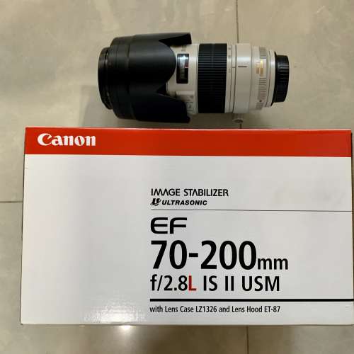 80%新 Canon 70-200MM F2.8L II IS USM 第二代