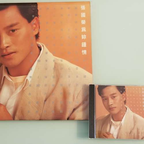 張國榮- 為妳鍾情黑膠唱片和CD(舊版) - 二手或全新影碟CD, 影音產品