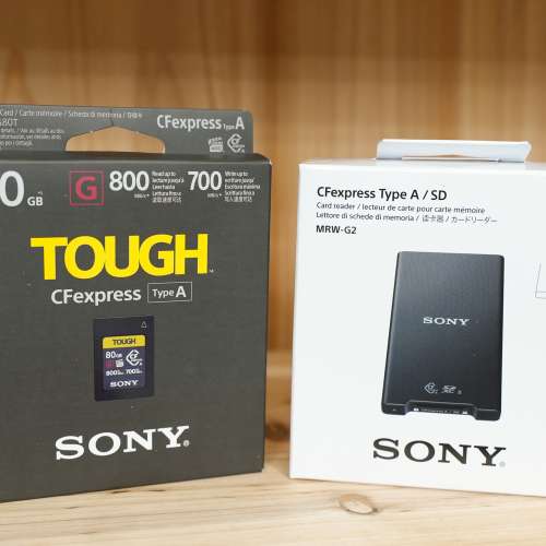 Sony TOUGH CFexpress Type A 80GB (CEA-G80T) CF Express 記憶卡