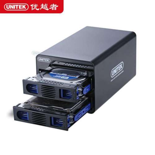 UNTEK 2 Bay RAID 硬碟盒 (USB3.0)