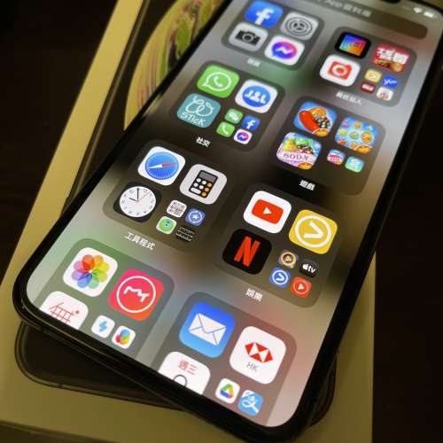iPhone XS Max 256 黑色 電池90%
