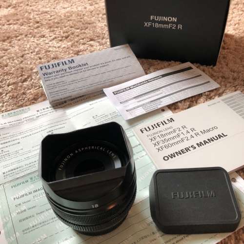 Fujifilm 18mm F2