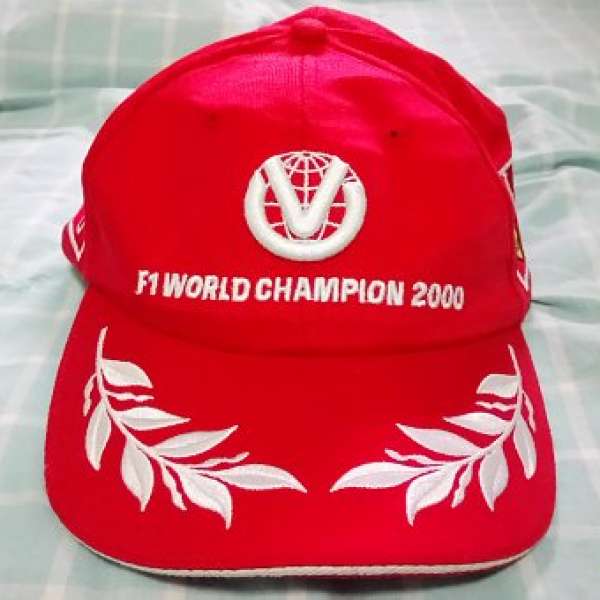 Michael Schumacher baseball cap F1 world champion 2000