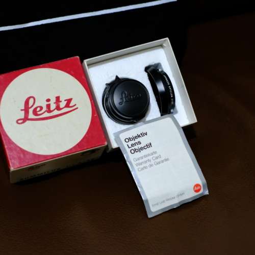 Leica Summilux 35/1.4 Pre A 九成新 Full Box Set 罕有新淨有盒 Leica Glow 聖光