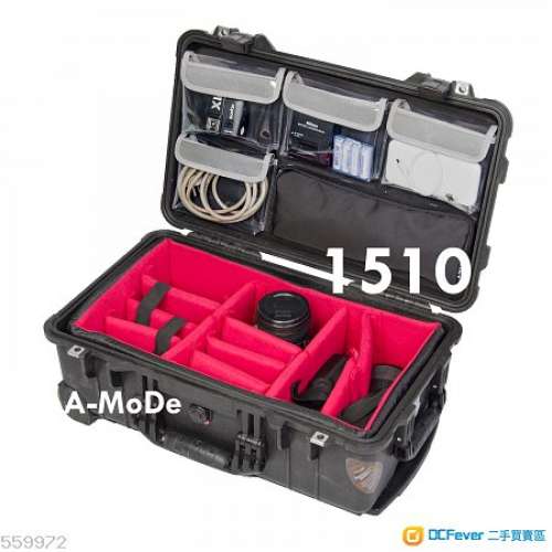 pelina 1510 1560 1535 IM2500 NANUK 935內膽間隔 , 整理袋可裝電腦比原廠更實用.(...