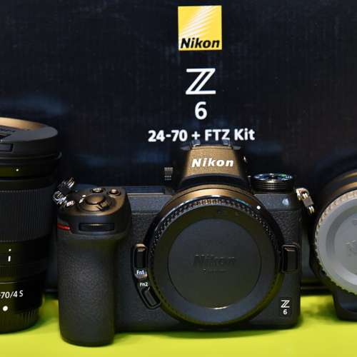 Nikon Z6+ 24-70F4+ FTZ 98% New