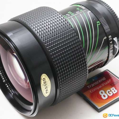 Vivitar Series 1 35-85mm 恒定f2.8 (Nikon) 定焦鏡設計的大光圈Zoom鏡皇，利夾散景...