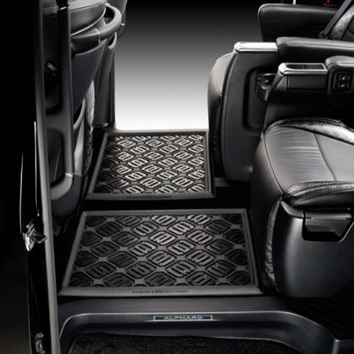 日本 DAD 汽車用防水防污地毯地膠中排後座專用後排乘客 ALPHARD VELLFIRE 30系 STE...