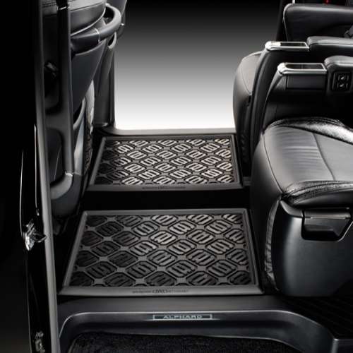 日本 DAD 汽車用防水防污地毯地膠中排後座專用後排乘客 ALPHARD VELLFIRE 30系 STE...