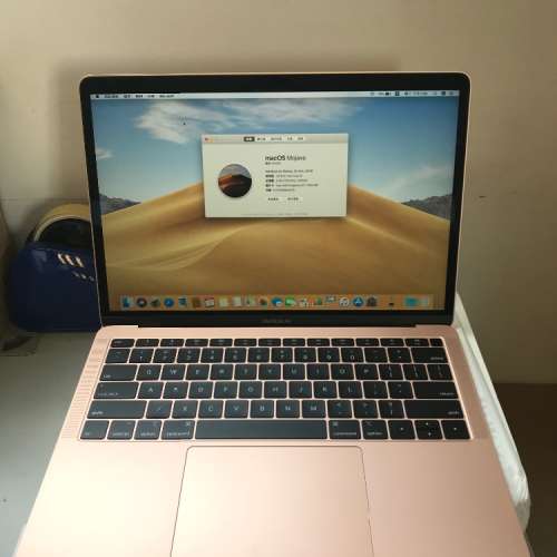 99%New US Apple 13-inch Macbook Air 2018 8GB Ram 256GB SSD Gold, 保到29-9-2020