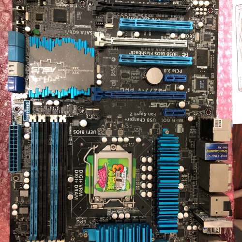 二手 ASUS P8Z77-V PRO Z77 DDR3 USB3 WIFI-GO LGA1155 ATX MB