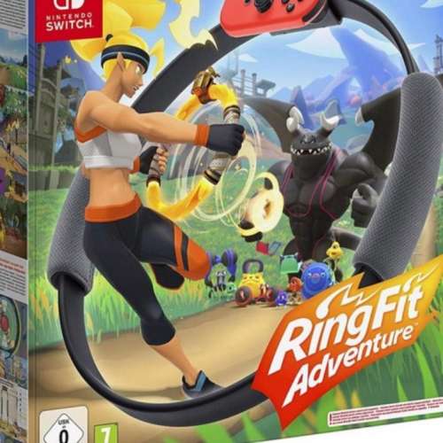 全新未開100% NEW Nintendo Switch RingFit Adventure 健身環大冒險